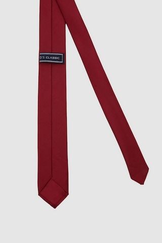D's Damat Ds Damat Bordo Düz 5,5 Cm Kravat 0HF15ORTKRDUZ Bordo