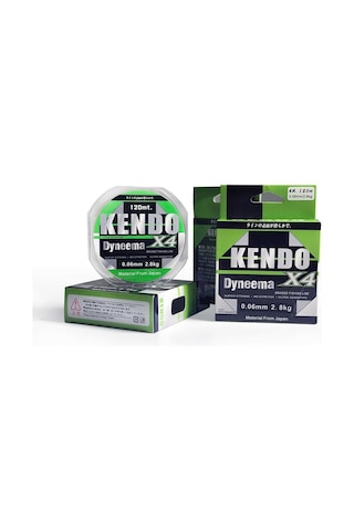 Yeni Kendo Dyneema 4 Örgü 0,16Mm 250Mt Ip Misina