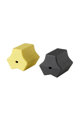 Ikea Havskål Kablo Tutucu, Siyah-sarı, 2 Adet