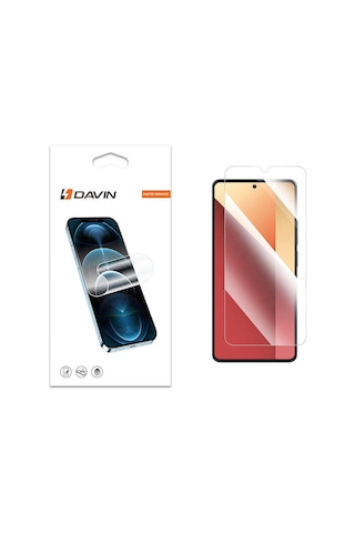 Kilifone - Redmi Note 13 Pro 4g Uyumlu - Ekran Koruyucu Davin Mat Seramik Ekran Koruyucu - Şeffaf