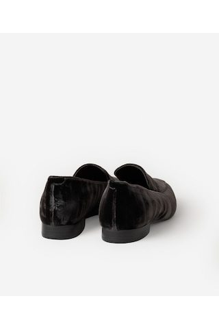Yargıcı Kadife Zebra Baskılı Loafer 26kkay4031x 208 Kahverengi