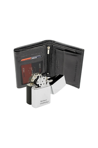 Isme Özel Westpolo Hakiki Deri Erkek Cüzdan