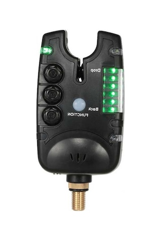 Artfulabode Ve Uyarı Ton Titreşim Su Skycıty Sistemi, Ses Sazan Yüksek Performanslı Led İçin Hassas Geçirmez Balıkçılık Alarmı 6-xd