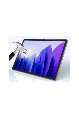 Samsung Galaxy Tab Active Pro T547 Kılıf Tablet Temperli Cam Ekran Koruyucu Kırılmaz