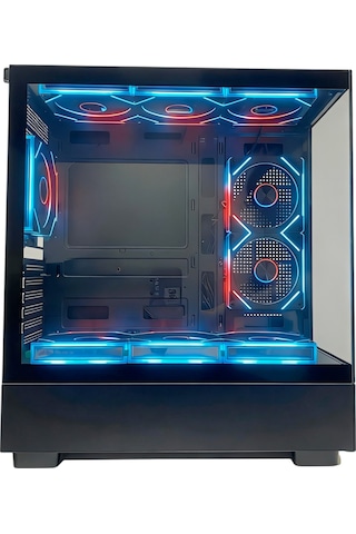 Orion Elite Xl 9x Argb Fan Kumanda Ve Kontrolcü Atx Boş Bilgisayar Kasası Siyah