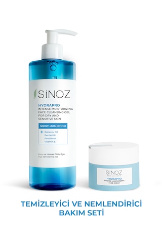 Sinoz Hydrapro Temizleyici Ve Nemlendirici 2 Li Bakım Seti