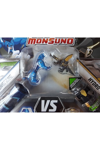 Monsuno Longfang Hydro 2 Figür 2 Kapsül Oyun Kartı Pro Set