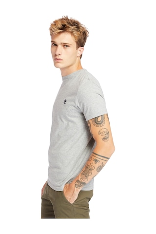 Timberland Ss Dunstan Rıver Jersey C Gri Erkek Kısa Kol T-shirt Gri