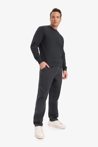 Defacto %100 Pamuk Regular Fit Bisiklet Yaka Sweatshirt E8339ax25auar235 Antrasit