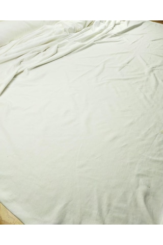 Ekru Renkte Süprem Penye En 170 Cm X Boy 180 Cm -10358 Ekru