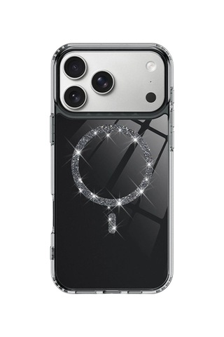 Apple İphone 17 Pro Max Live Diamond Magsafe Kapak