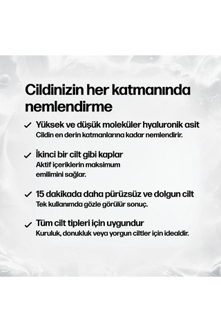 Revitaltrax Hyaluronic Yüz Maskesi 5 x 25 ML