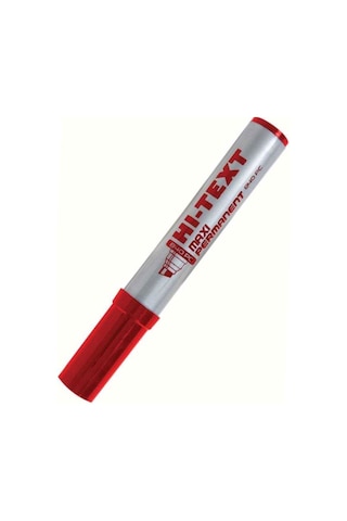 Noki Hi-text Maxi Permanent Marker Kırmızı 840pck Kırmızı