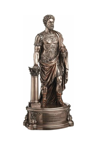 Roma İmparatoru Ve Stoacı Filozof Marcus Aurelius Biblosu