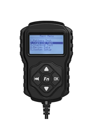 8v-30v Akü Test Cihazı Dijital-qr Kodlu 100 En-2000 En 8 Ah-250 Ah