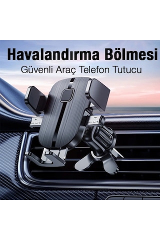 Ally B073 Araç İçi Havalandırma Telefon Tutucu- 5775 1