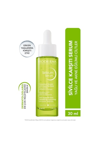 Bioderma Sebium Yağlı ve Akneli Ciltler İçin Sivilce Karşıtı Serum 30 ML