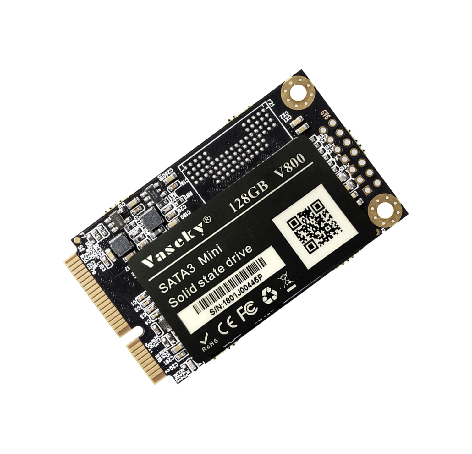 Sones Vaseky V800 128 Gb 1,8 İnç Sata3 Mini Dahili Katı Hal Sürücüsü Msata Ssd Modülü Dizüstü Bilgisayar İçin