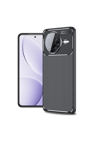 Ariatech Poco F7 Pro Kılıf Negro Silikon Kapak - Siyah Siyah
