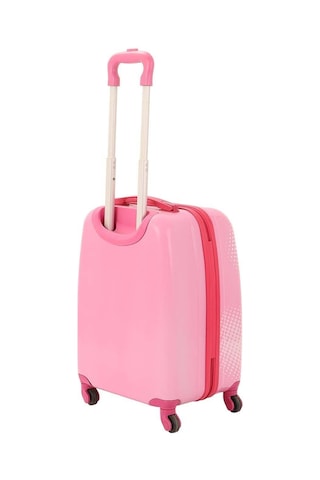 Mçs Baskılı Abs Çocuk Valizi V307 Pembe-tavşan Baskı