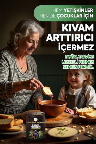 Katkısız Doğal Andız Pekmezi 400 Gr