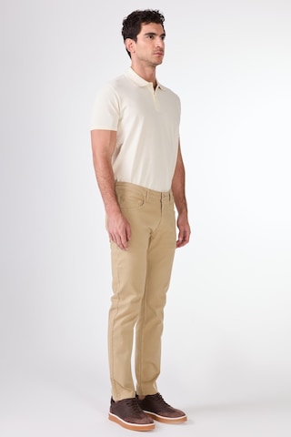Dufy Vizon 5 Cep Düz Renk Slim Fit Erkek Pantolon Vizon