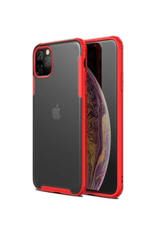 Apple Uyumlu iPhone 11 Pro Kılıf Zore Volks Kapak Kırmızı
