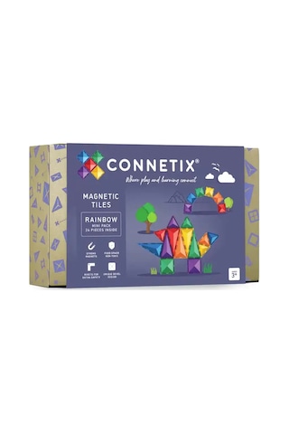 Connetix Rainbow Mini Set - 24 Parça Con-eu-24