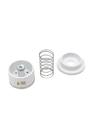 Minisan Düğme 4 Lü Takımı Ankastre Set Üstü Ocak Düğmesi Beyaz Yaylı Görselle Eşleştiriniz