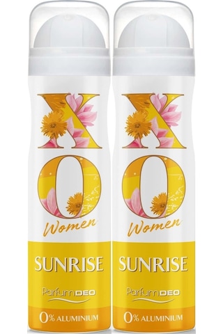 Xo Deodorant 150ml Women-kadın Sunrise 2 Li Set