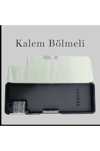 Fixpoint Çift Taraflı, Çift Kalemtıraşlı, Cüzdan Tipi Mavi Kalem Çantası/kalemlik Lacivert