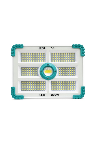200w Işık Gücü 3.000 Lümen Solar Güneş Enerjili Şarjlı Lamba Wt-738 Standart