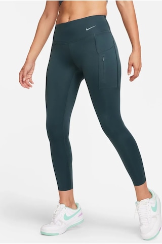 Go Firm-support Mid-rise 7/8 Running Kadın Tayt Ndd Sport Mavi