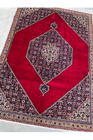 El Dokuma Ipek Yün Iran Tebriz Halı 310X214Cm 009