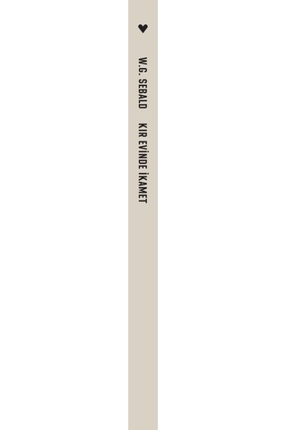 Kır Evinde İkamet - W. G. Sebald - Can Yayınları