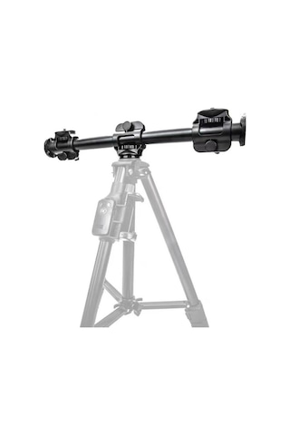 Sones Yunteng Vct-369 Tripod Sabitleyici Kamera Yatay Alüminyum Alaşımlı Gimbal Uzatma Direği