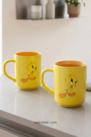 Tweety 2'li Kupa Seti Sarı 250 Cc Çok Renkli