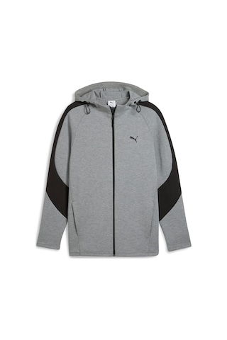 Puma Evostrıpe Core Erkek Kapüşonlu Ceket 631529 03 Gri