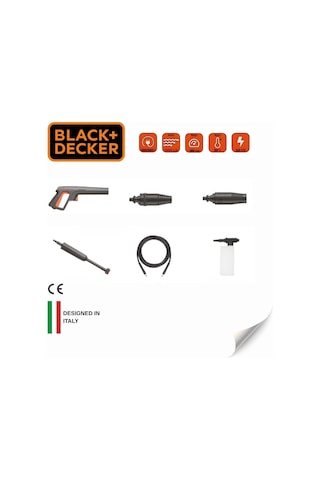 Black+Decker BXPW2000PE 140Bar 2000W Basınçlı Yıkama Makinesi