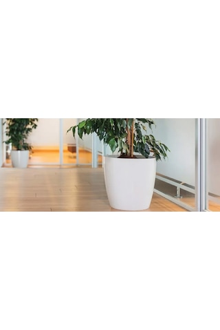 Yk07 Yakut Saksı 66 Litre Beyaz