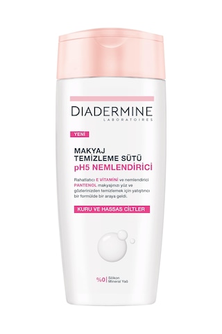 Diadermine Kuru Hassas Ciltler için Makyaj Temizleme Sütü 200 ML