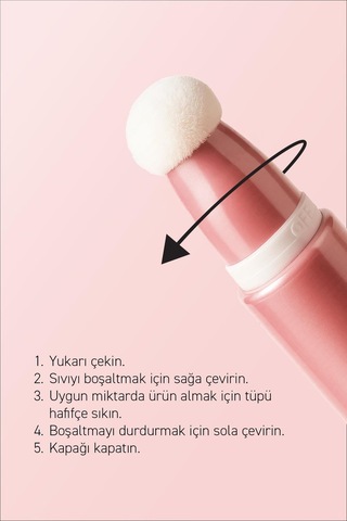 Alix Avien Yoğun Pigmentli E Vitaminli Mat Bitişli Kremsi Likit Allık - Liquid Blusher 01 Tender Peach
