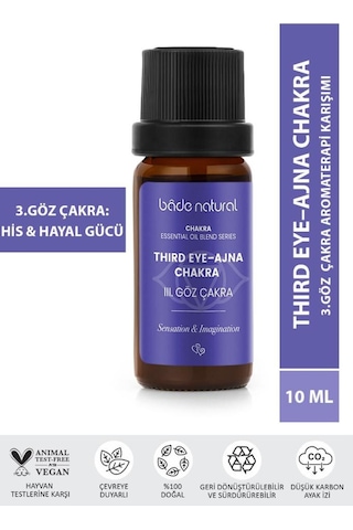 Bade Natural 3. Göz Çakra Aromaterapi Karışımı 10 ML
