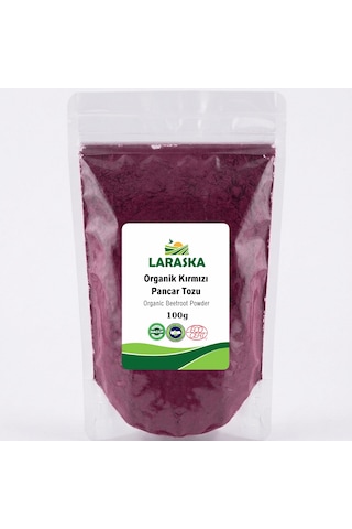 Organik Kırmızı Pancar Tozu 100g Organic Beetroot Powder