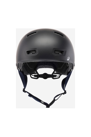 Btwin Kask - Paten / Kaykay / Scooter - Siyah - Mf500 Siyah/koyu Mavi