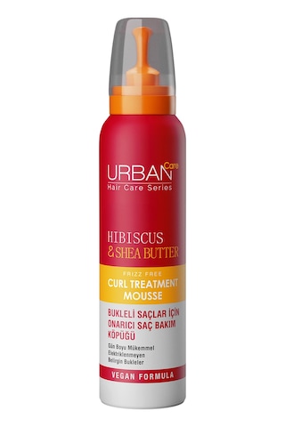 Urban Care Curl Hibiscus & Shea Butter Onarıcı Saç Köpüğü 150 ML