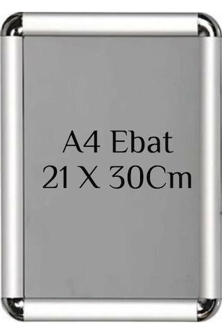 Gen-of A4 Alüminyum Rondo Çerçeve 21x30