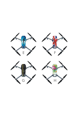 Mavic Pro Pvc Su Geçirmez Kaplama Etiket Desen J