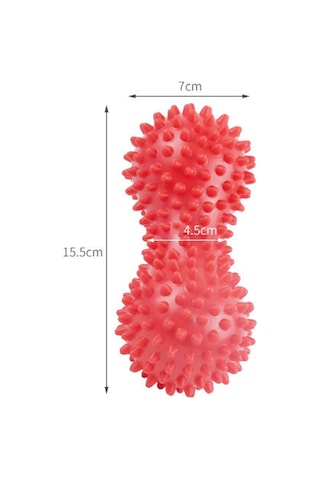 Youtek Yeşil Pvc Masaj Topu - Kas Geri Kazanımı Ve Fasyal Gevşeme İçin - Yoga Ve Fitness Sporu Kullanıma Uygun Çok Renkli