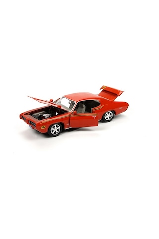 Motormax 1969 Pontiac Gto Judge 1/24 Turuncu Model Araba